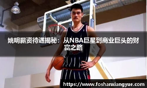 姚明薪资待遇揭秘：从NBA巨星到商业巨头的财富之路